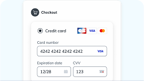 Hosted Field header